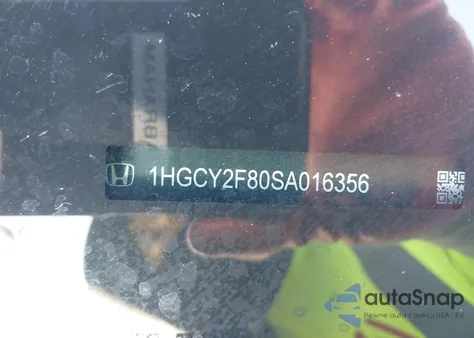 2025 Honda Accord Hybrid Touring z USA, uszkodzony, nr VIN 1HGCY2F80SA016356